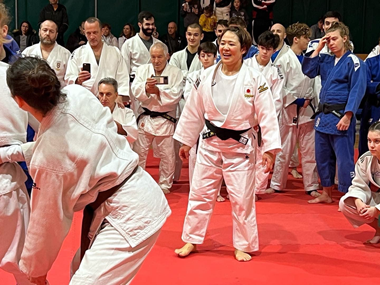 Lario judo e Mon Club allo stage con Ayumi Tanimoto