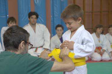 cinture nuove alla Lario scuola di judo